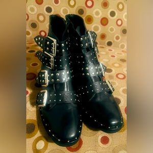 LFL (lust For Life) L-manic Ankle Boots - Black Size 5.5